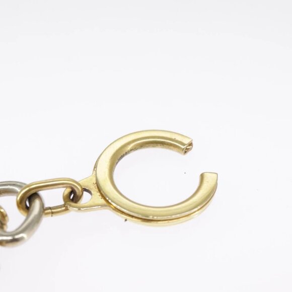 LOUIS VUITTON Anneau Cles Key Holder metal Gold Tone LV Auth 101300 - Picture 4 of 8